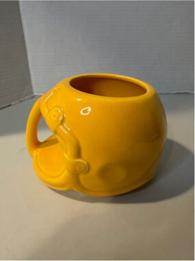Unbranded Yellow Football Helmet Ceramic Mug One Size